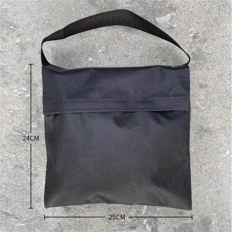 Black Square Sandbag for Photography Lighting Stand Weight Bag Studio Equipment
