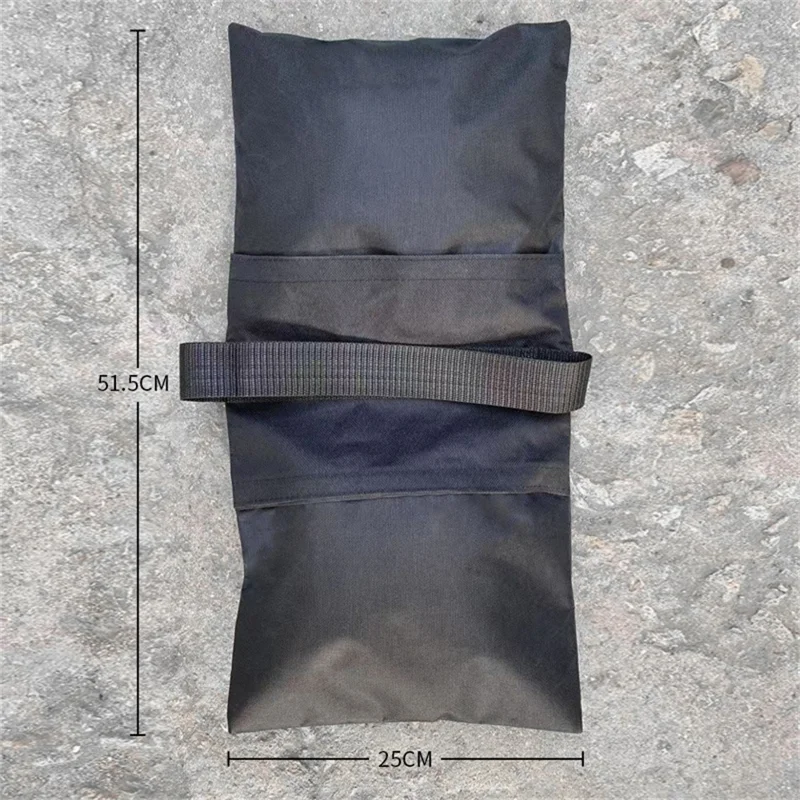 Black Square Sandbag for Photography Lighting Stand Weight Bag Studio Equipment