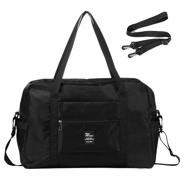 Wasserdichte Reisetasche Große Kapazität Kleidungsspeicher Tragetasche für Umzug / Geschäftsreise, Größe L - Schwarz