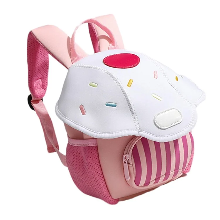 Cartoon Kindergarten Rucksack - Leichter Reiserucksack für Kleinkinder und Vorschulkinder - Weiß