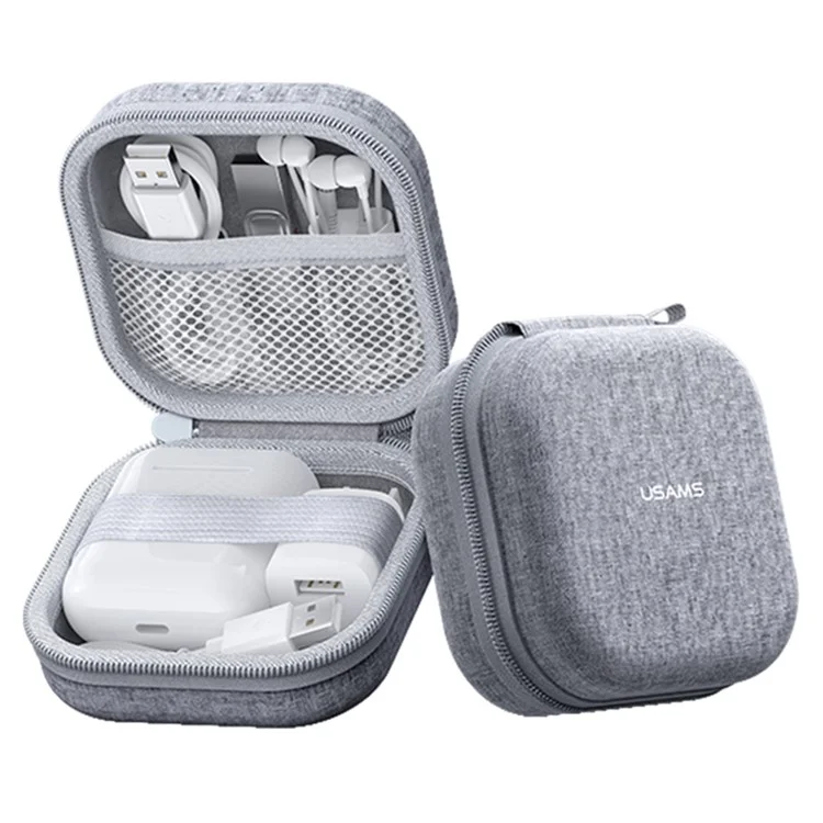 USAMS TWS Earphone Cationic Cloth Storage Case Travel Home Protective Carrying Bag