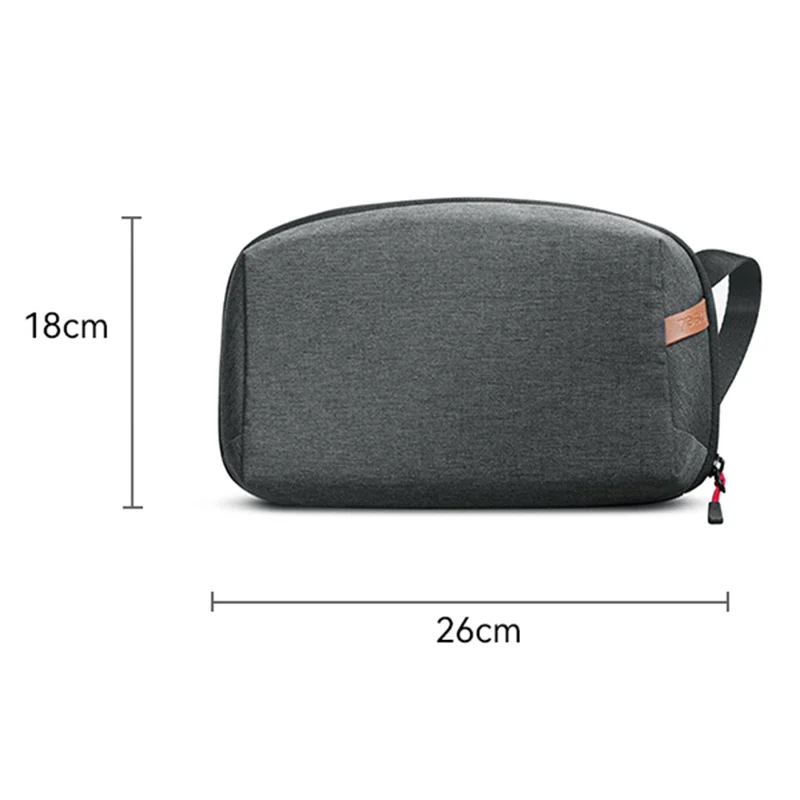 YESIDO WB45 Business Handbag Organizer 600D Fabric + PU Zipper Storage Bag with Strap