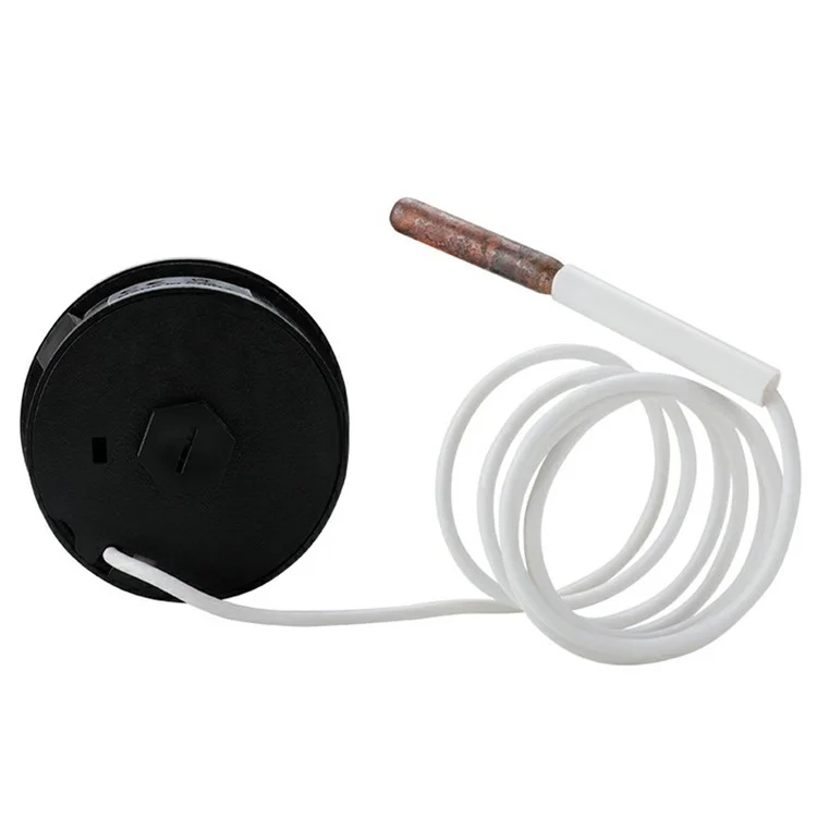 TS-W53 52mm Pointer Type Industrial Copper Pipe Thermometer Boiler Pipeline Water Temperature Gauge