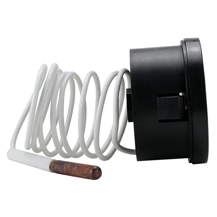 TS-W53 52mm Pointer Type Industrial Copper Pipe Thermometer Boiler Pipeline Water Temperature Gauge
