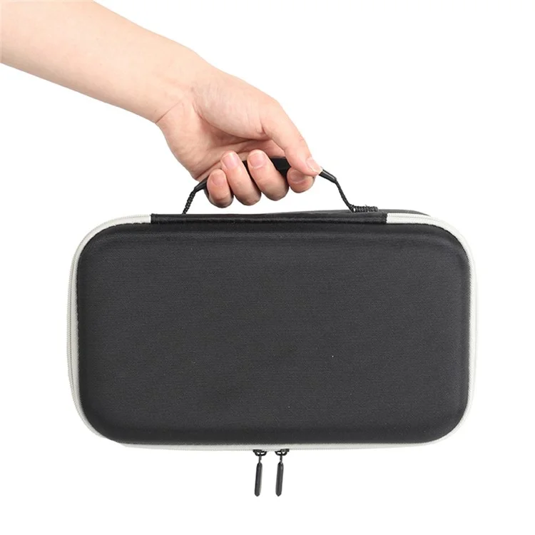 Capa de transporte para alto-falante JBL Charge 6 Bolsa de armazenamento portátil com alça de ombro - Preta / Cinza
