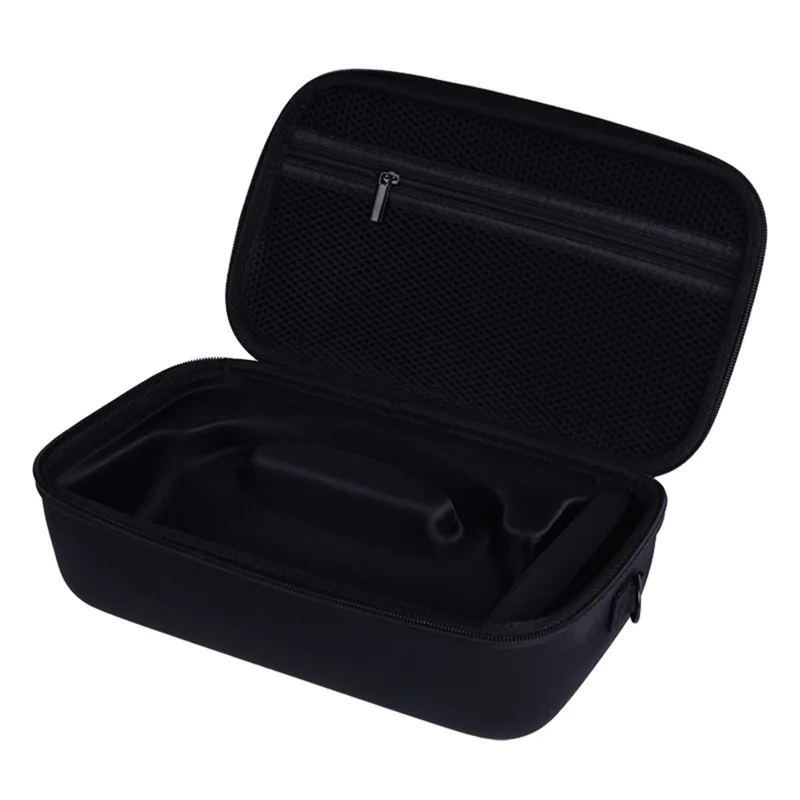 For JBL Charge 6 Speaker Travel Case Portable Storage Bag with Shoulder Strap - Black