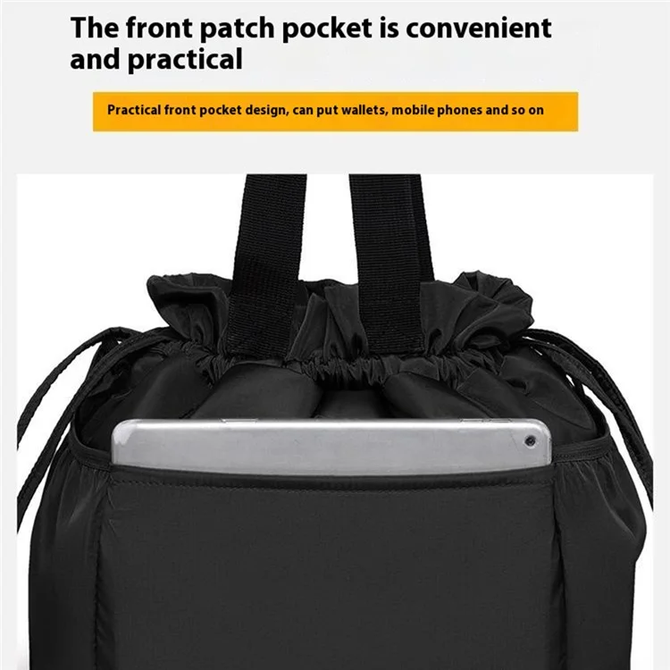 SANNE 23152 Borsa termica per il pranzo in nylon da 11 L, Borsa a tracolla isolata per il lavoro e i viaggi, Leggera e portatile, Borsa con più scomparti - Nero