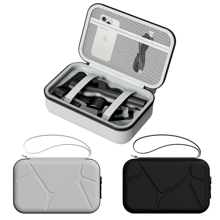 For DJI Osmo Mobile 7  /  7 Pro Handheld Gimbal EVA Carrying Case Shockproof Portable Storage Bag - Black