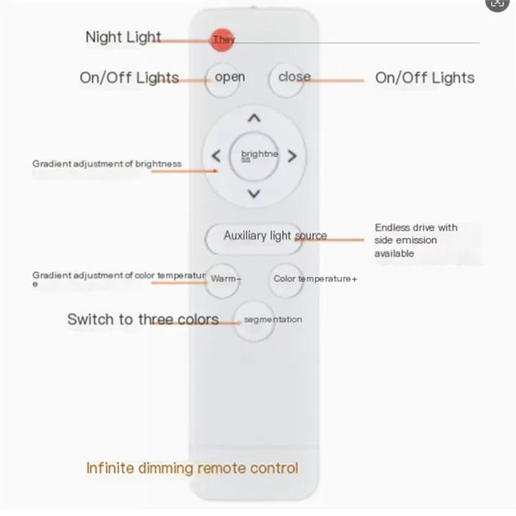Lampada da soffitto a LED cielo stellato, 40 cm, monostrato, 24W, dimmerabile, moderna di lusso per soggiorno