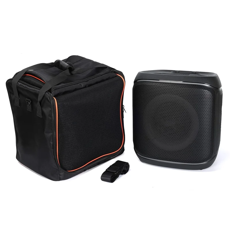 Per JBL PartyBox Encore 2 Custodia protettiva per altoparlante Borsa di stoccaggio pieghevole con tracolla - Nero