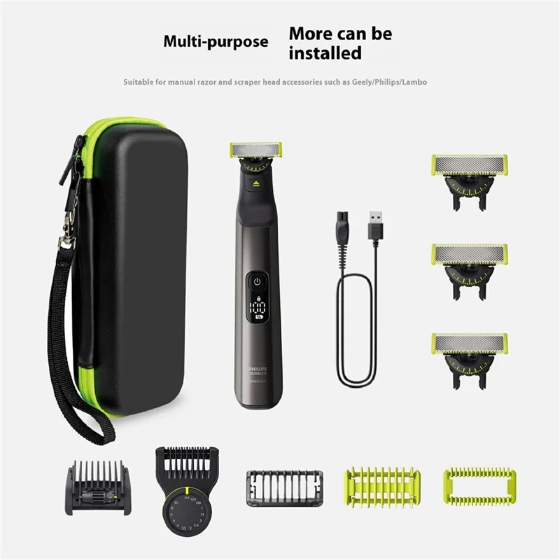 Für Philips Oneblade Rasierer Reiseetui EVA Aufbewahrungsbox Tragbare stoßfeste Tragetasche