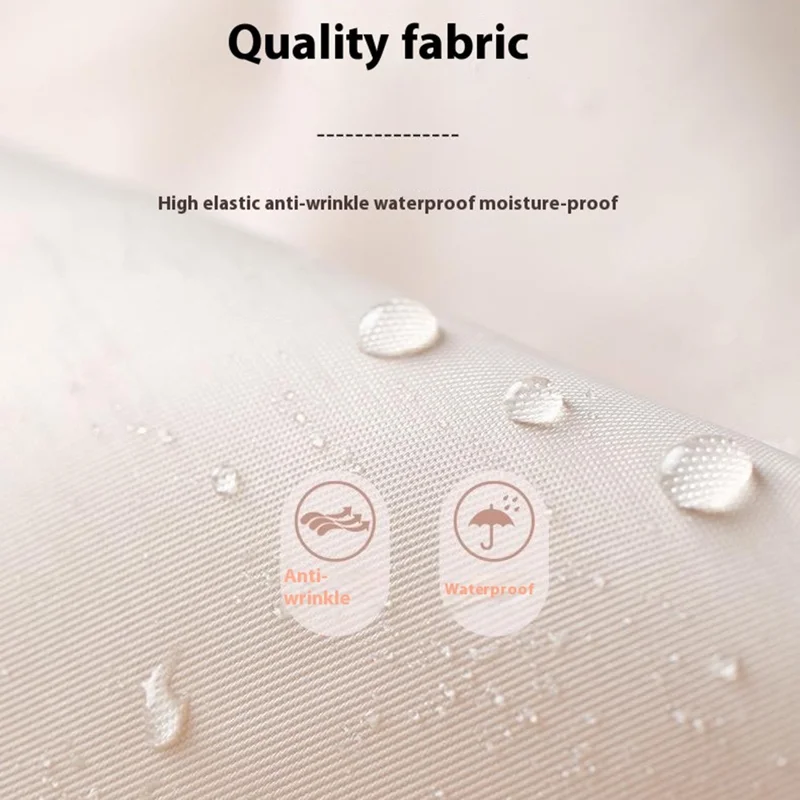 7Pcs / Set Portable Travel Business Trips Organizer Foldable Multi-Function Clothes Shoes Storage Bags - Navy Blue