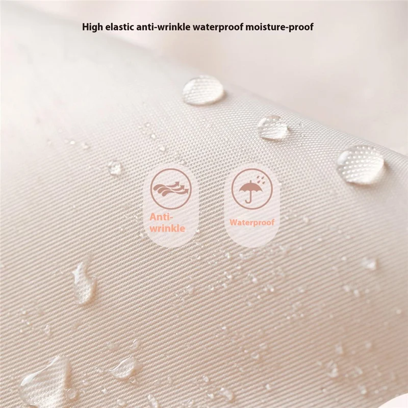 9Pcs / Set Portable Travel Business Trips Organizer Foldable Clothes Shoes Toiletry Cosmetic Storage Bags - Beige