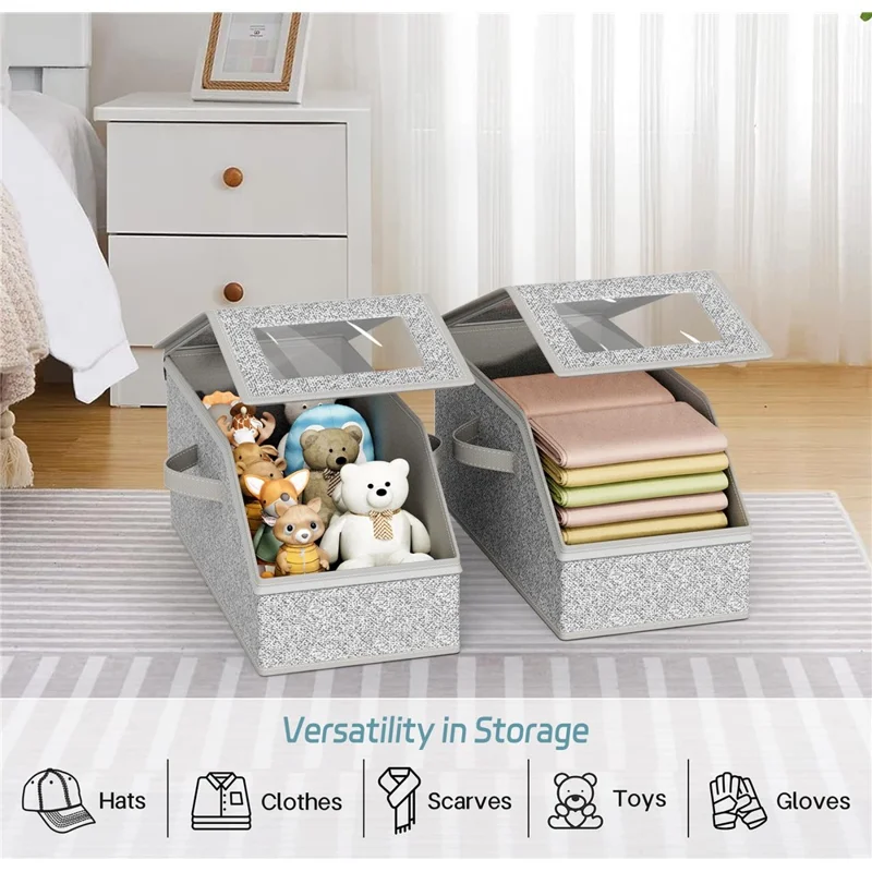 Boîte de rangement portable pour casquettes avec fenêtre transparente, protection anti-poussière et fermeture à glissière pour organisateur de casquettes de baseball