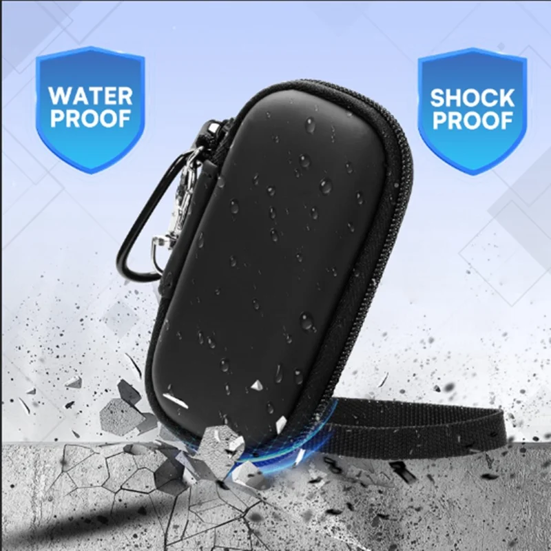 For Alivecor Kardiamobile ECG  /  Kardiamobile 6L EKG Heart Monitor Protective Case Travel Carrying Pouch