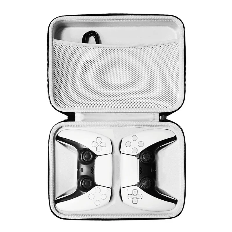 Portable Carrying Case for PS5  /  PS4  /  Xbox Series Dual Controller EVA Hard Shell Universal Gamepad Storage Bag