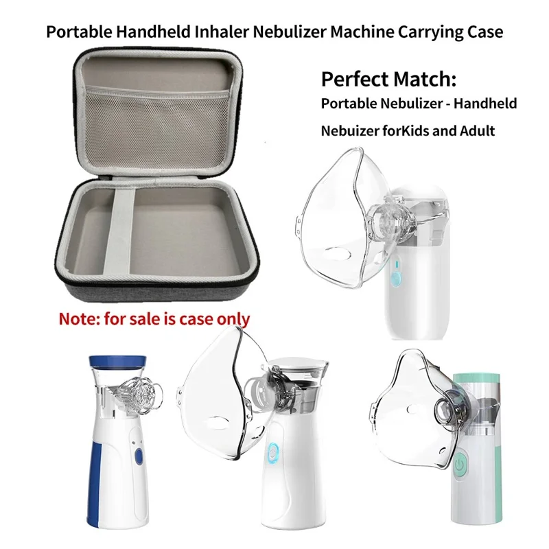 Portable Nebulizer Carrying Case for Travel Medical Kit Handheld Emergency Medical Bag