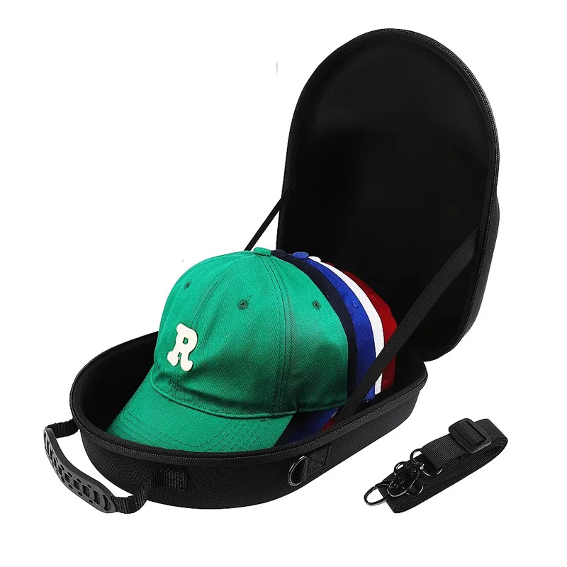 Étui de transport de casquette de baseball Boîtier de stockage de chapeau de sport portable Étui de protection EVA pour casquettes Snapback
