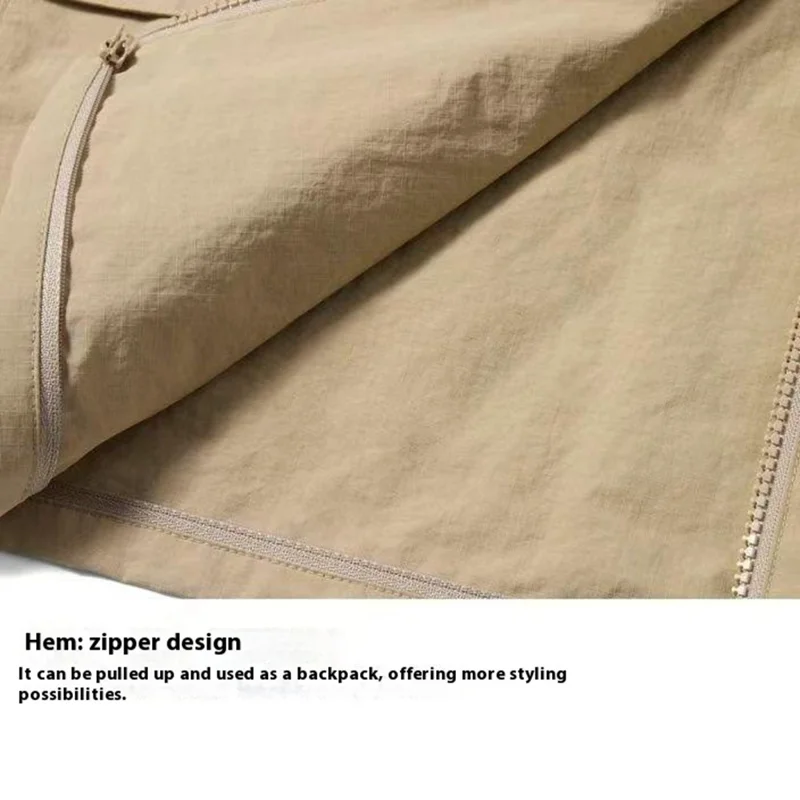 Multifunctional Vest Bag Outdoor Activities Oxford Cloth Single Shoulder Tote Bag Workwear Waistcoat, Size M