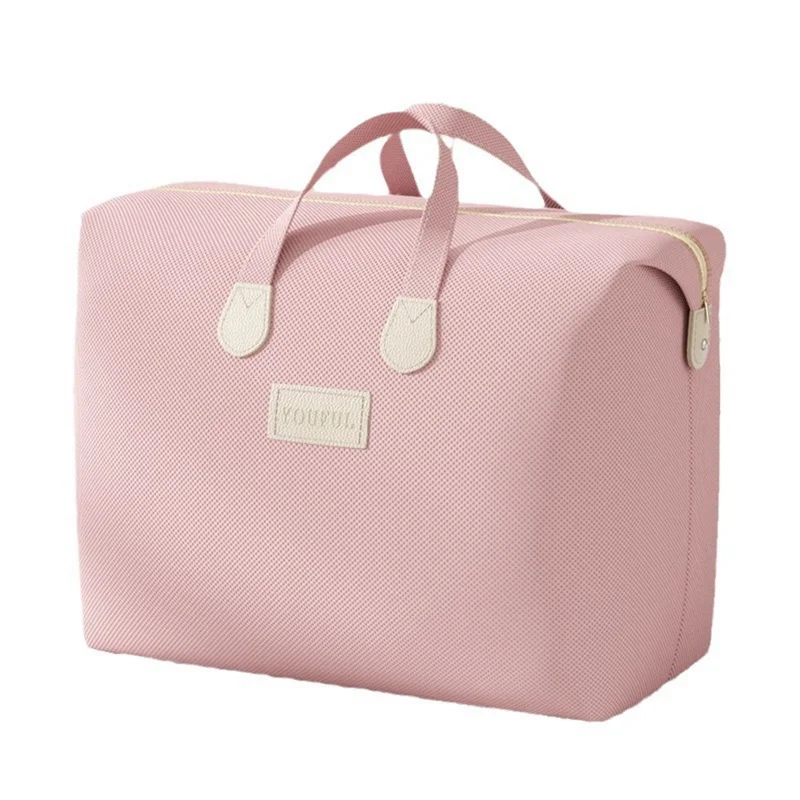 Size S Non Woven Fabric Storage Bag for Moving Packing Clothes Bedding Organizer with Reinforced Handles, 51 x 12.5 x 40cm