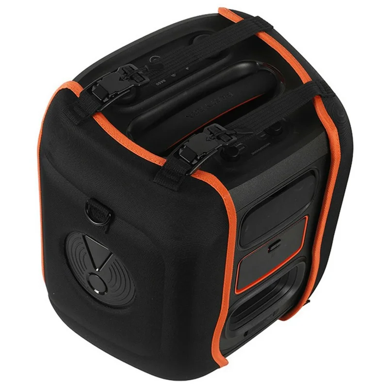 For JBL PartyBox Encore 2 Speaker EVA Protective Case Portable Shock Absorbing Cover with Microphone Bag