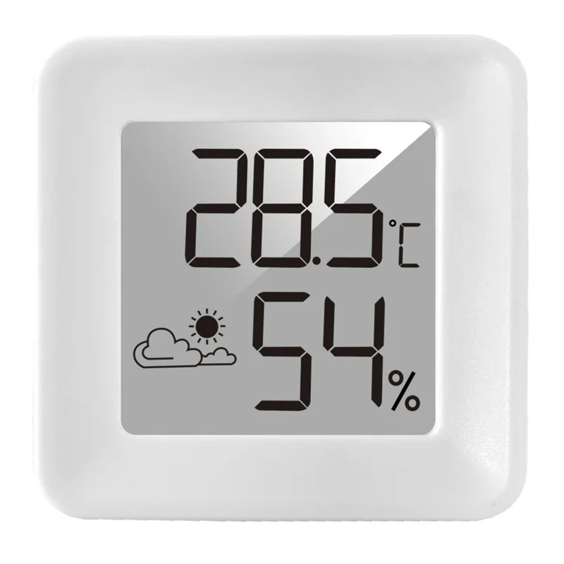 FJ2304 For Home Office LCD Display Mini Temperature Humidity Meter with Comfort Level Indicator