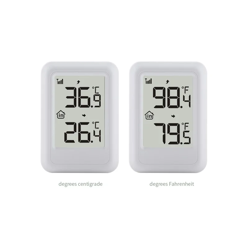 TS-FT0401 Цифровой термометр с экраном 2,56 дюйма для помещений и улицы с высокой точностью измерений