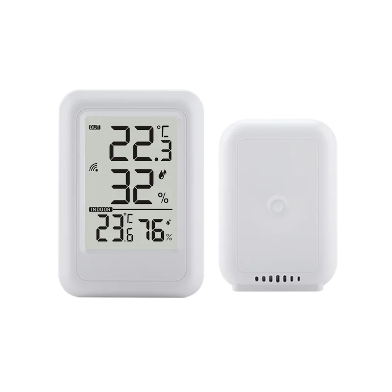 TS-FT0403 2.56 Inch Screen Wireless Indoor Outdoor Thermometer Hygrometer High Precision Temperature Humidity Sensor