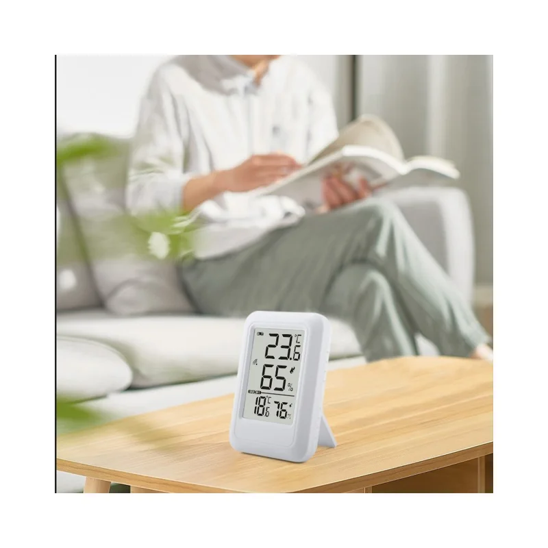 TS-FT0403 2.56 Inch Screen Wireless Indoor Outdoor Thermometer Hygrometer High Precision Temperature Humidity Sensor