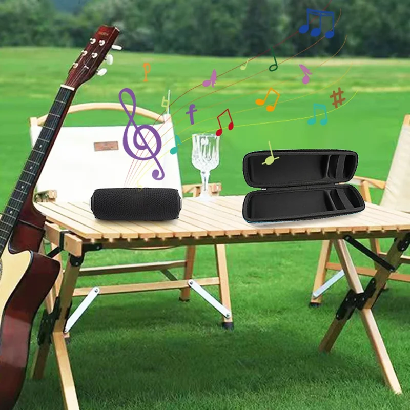 For JBL Flip 7 Speaker Protective Storage Case Shockproof Travel Carrying Bag Accessories Organizer