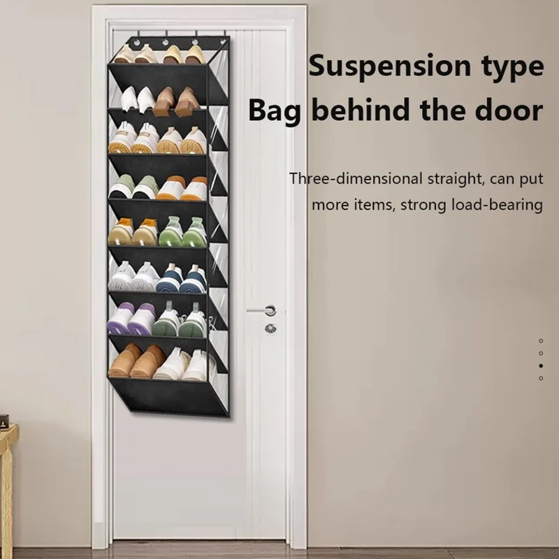 Organizzatore per scarpe a 8 livelli, organizzatore multifunzionale per armadi per la casa