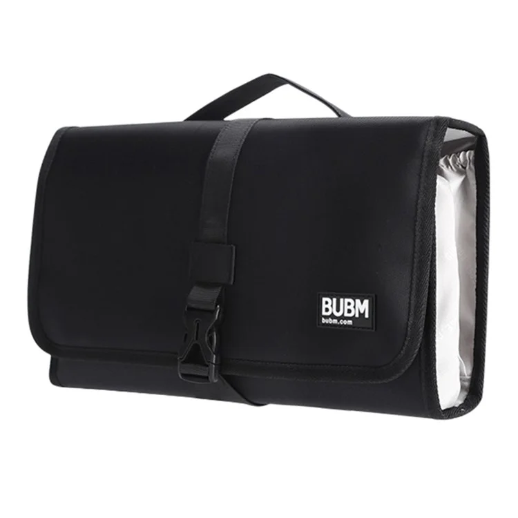 BUBM JFQ-T Para Dyson Airwrap Styler Bag Bolsa de Proteção Bolsa Portátil à Prova de Poeira Bolsa de Armazenamento Organizador - Preto