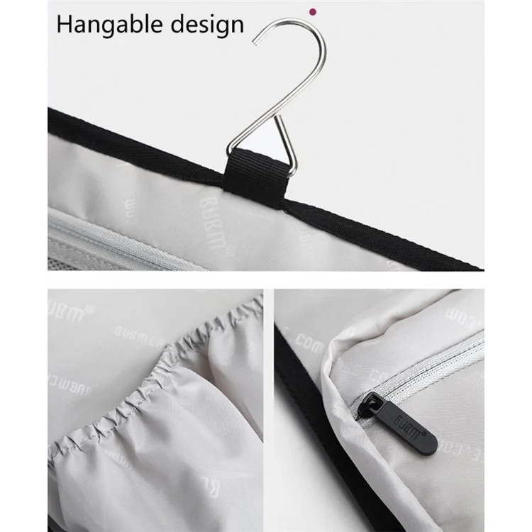 BUBM JFQ-T Para Dyson Airwrap Styler Bag Bolsa de Proteção Bolsa Portátil à Prova de Poeira Bolsa de Armazenamento Organizador - Preto