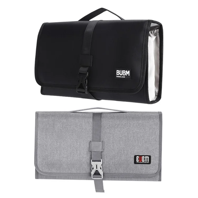 BUBM JFQ-T Para Dyson Airwrap Styler Bag Bolsa de Proteção Bolsa Portátil à Prova de Poeira Bolsa de Armazenamento Organizador - Preto