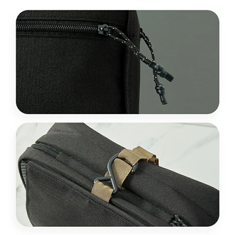 Большая вместительная складная косметичка, водонепроницаемая, с подвесным зеркалом для путешествий