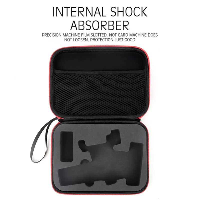 For DJI Osmo Mobile 8 Portable Carrying Case Gimbal Stabilizer Handheld Storage Bag Shock Resistant - Black