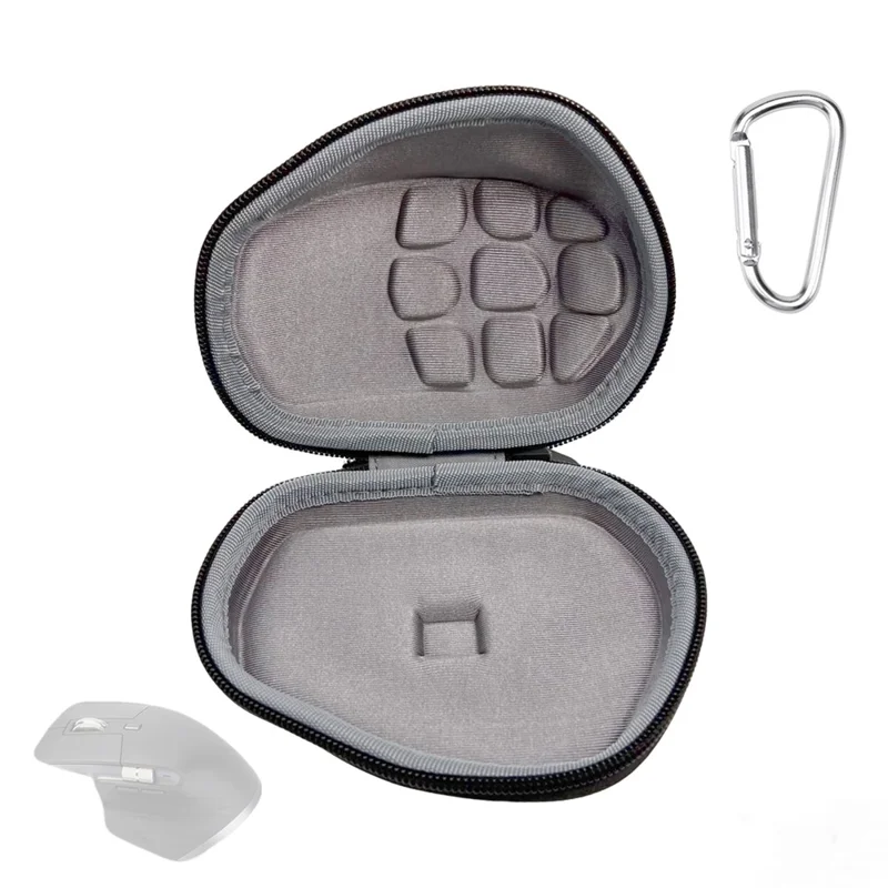 Custodia rigida per mouse portatile Logitech MX Master 4 / 3S - Nero Grigio