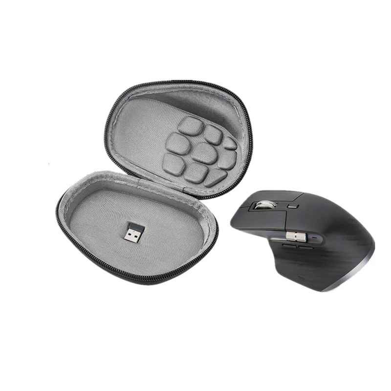 Custodia rigida per mouse portatile Logitech MX Master 4 / 3S - Nero Grigio