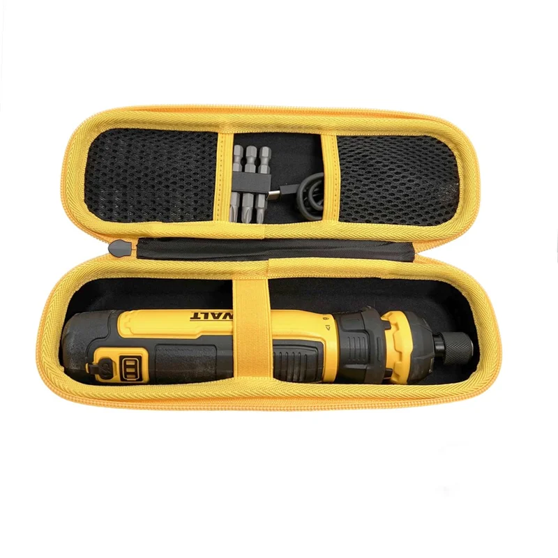 DWHT66719 För DEWALT Akvridskruvmejsel och Bitar, Förvaringslåda för Elvridskruvmejsel, Stötsäker Förvaringslåda