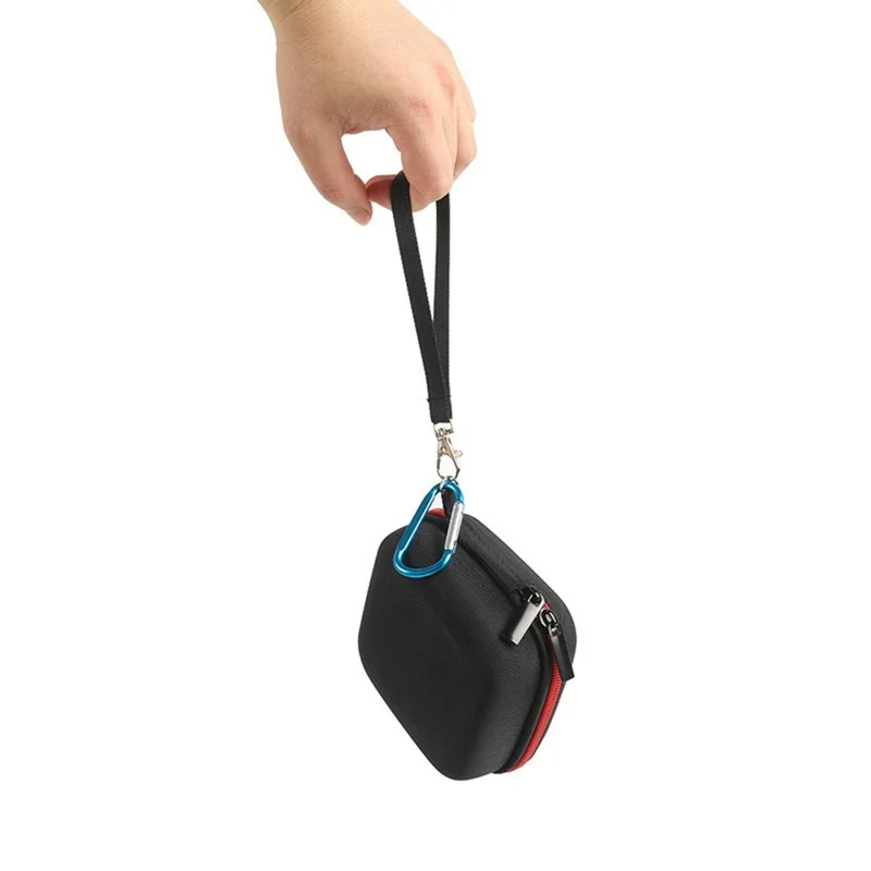 For Bose SoundLink Micro II Speaker Portable Bluetooth-Compatible Speaker Storage Case EVA Shockproof Storage Bag with Hand Strap