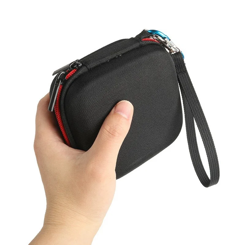 For Bose SoundLink Micro II Speaker Portable Bluetooth-Compatible Speaker Storage Case EVA Shockproof Storage Bag with Hand Strap