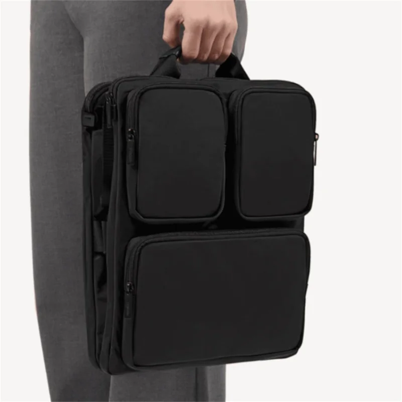 Large Capacity Boarding Case Hanging Bag Multifunctional Extended Capacity Suitcase Additional Bag - Black