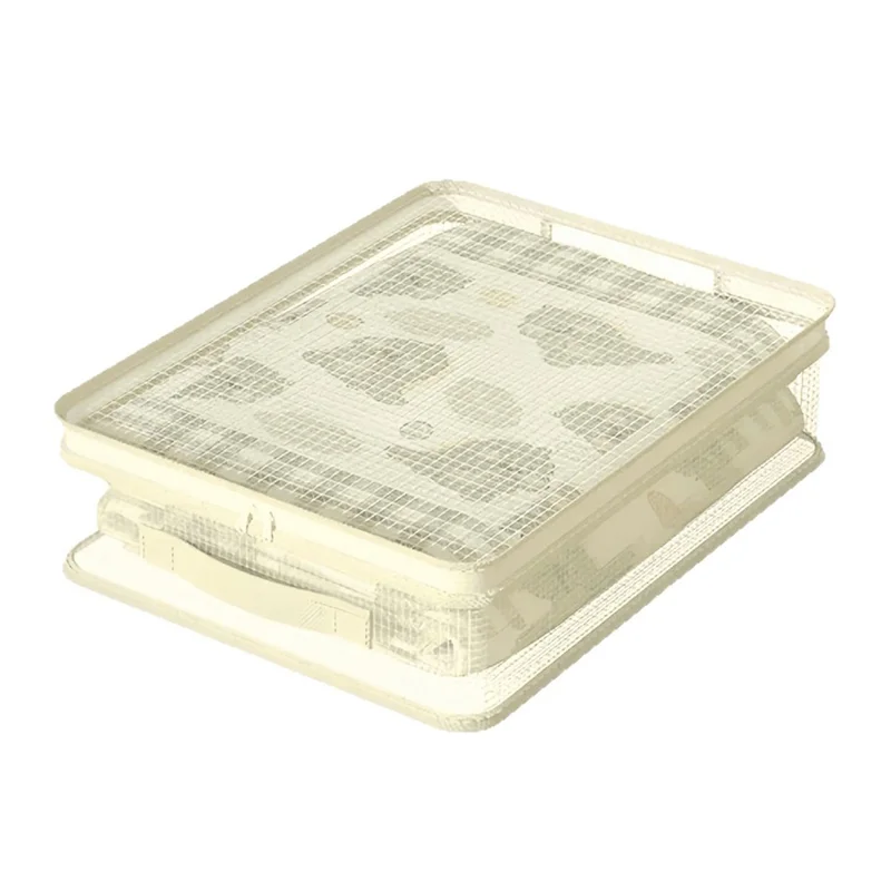 PVC Net Storage Bag Large Capacity Mesh Quilt Organizer Dustproof Household Bag