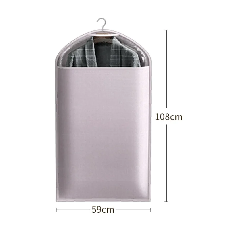 Garment Dust Cover Medium Size 108 x 59cm Hanging Clothes Protector Bag Washable Breathable Closet Storage