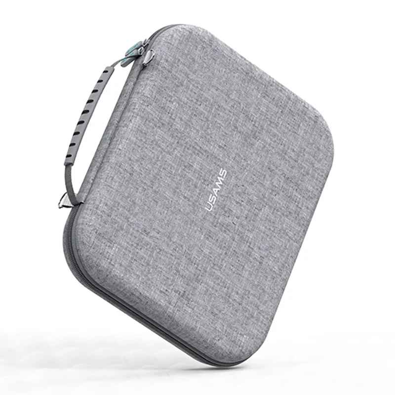 USAMS Jane08 Carrying Case for 14.6 Inch Laptops, Tablets Storage Bags EVA Hard Shell Sleeve with Plush Cushion / Shoulder Strap