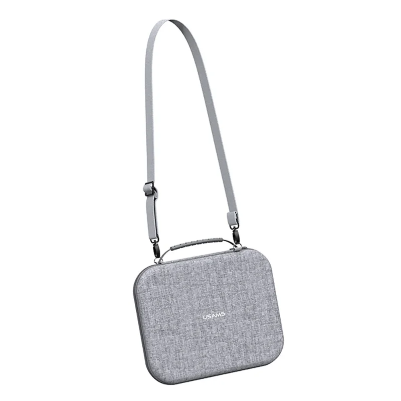 USAMS Jane07 Carrying Case for 12.6 Inch Laptops, Tablets Storage Bags EVA Hard Shell Sleeve with Plush Cushion / Shoulder Strap