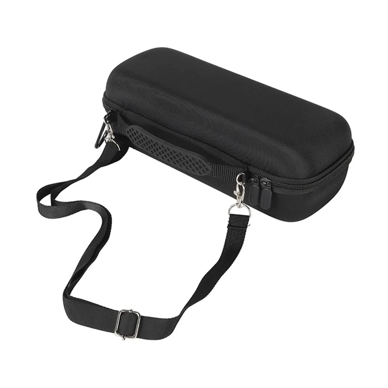 For Bose SoundLink Plus Speaker Portable Travel Case EVA Hard Shell Storage Bag with Shoulder Strap - Black  /  Grey