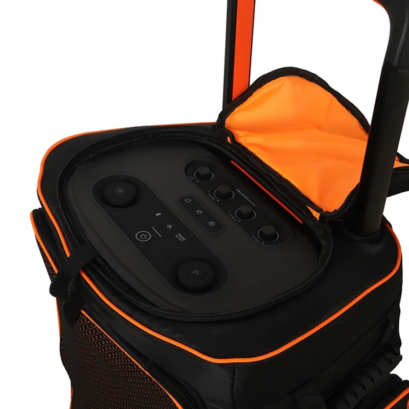 For JBL PartyBox 520 Outdoor Speaker Carrying Case Protective Cover with Breathable Mesh Panel Portable Storage Bag