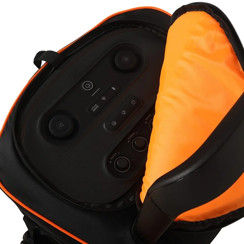 For JBL PartyBox 520 Outdoor Speaker Carrying Case Protective Cover with Breathable Mesh Panel Portable Storage Bag