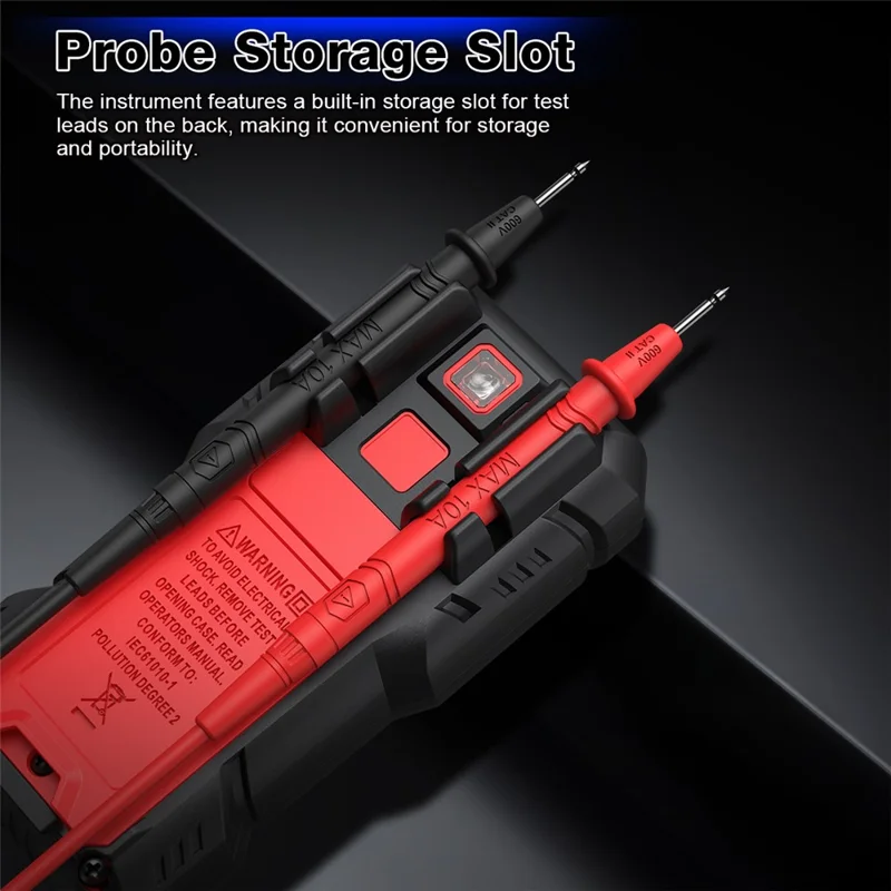 HABOTEST HT161A Multimetro Digitale Intelligente con Rilevazione NCV e di Cavi Attivi